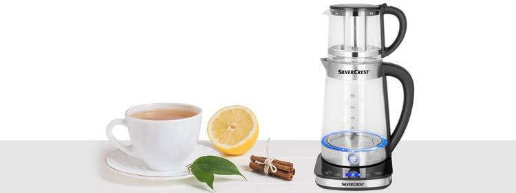 چای ساز دیجیتالی سیلور کرست 1900وات مدل AD8854S